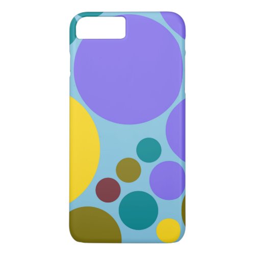 Retro Pop Polka Dot Pattern 6 iPhone 8 Plus7 Plus Case