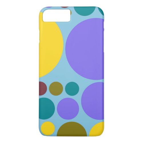 Retro Pop Polka Dot Pattern 7 iPhone 8 Plus7 Plus Case