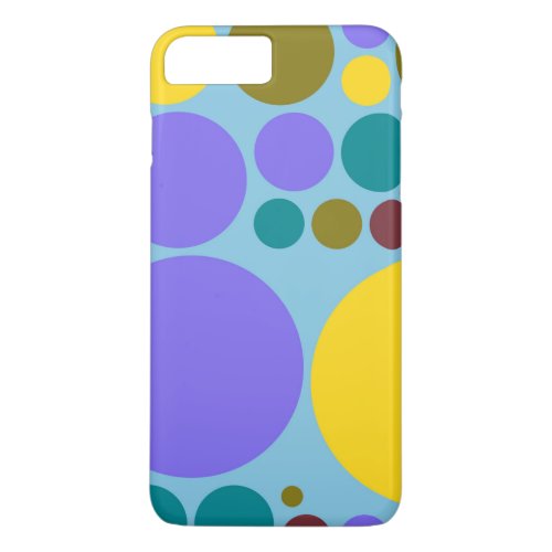 Retro Pop Polka Dot Pattern 8 iPhone 8 Plus7 Plus Case