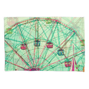 Retro Pop Summer Carnival Pillow Case