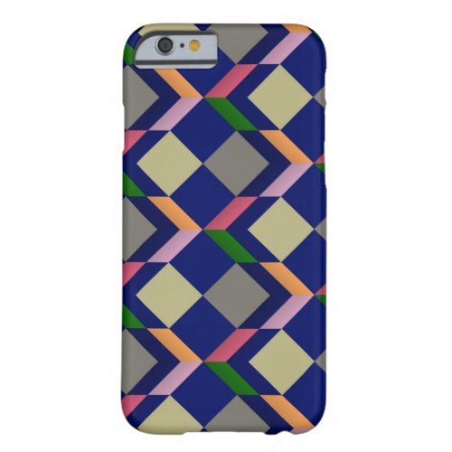 Retro Pop Tiles Pattern 2 Barely There iPhone 6 Case