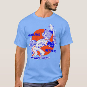 Retro Portland Beavers Baseball  1 T-Shirt