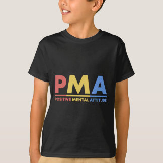 Retro Positive Mental Attitude Self Care Quote Men T-Shirt