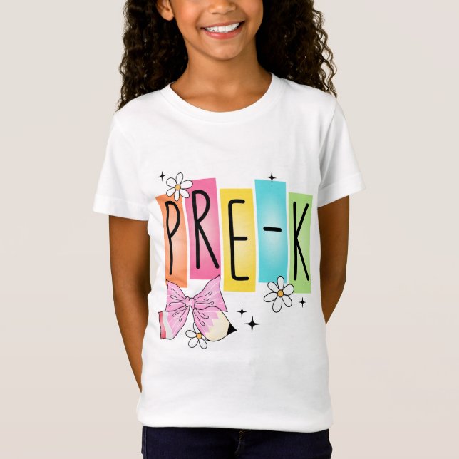 Retro PRE-K  T-Shirt (Front)