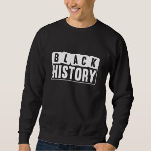 Retro Pride Melanin Queen Black History Month Cele Sweatshirt