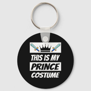 Retro Prince Costume Fun Halloween Costume Men Kid Keychain