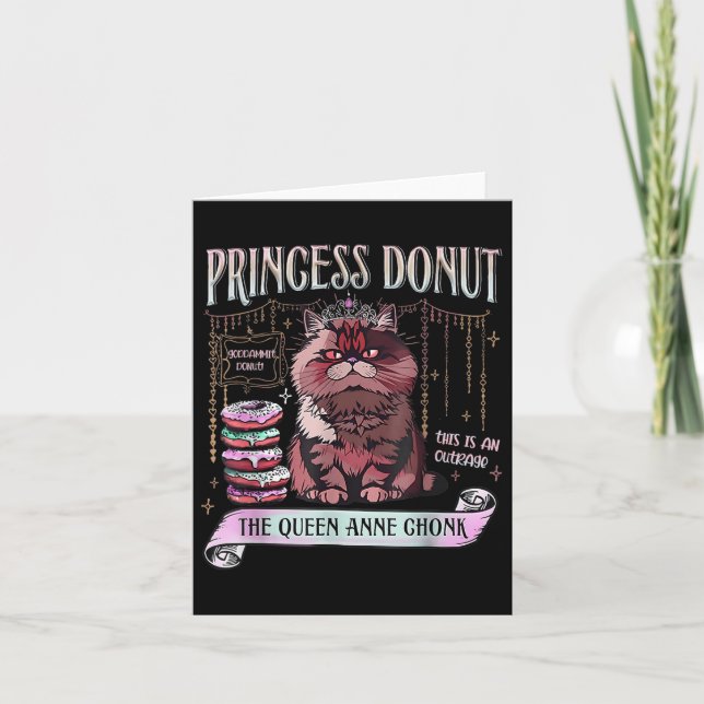 Retro Princess Donut Dungeon Crawler Carl Book Lov Card (Front)
