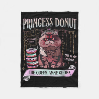Retro Princess Donut Dungeon Crawler Carl Book Lov Fleece Blanket