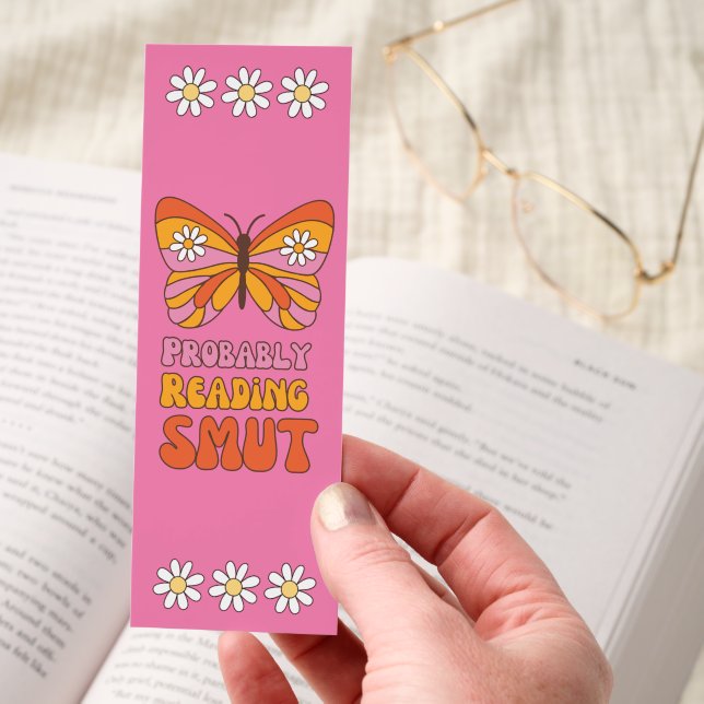 Retro Probably Reading Smut Bookmarks (Hand)