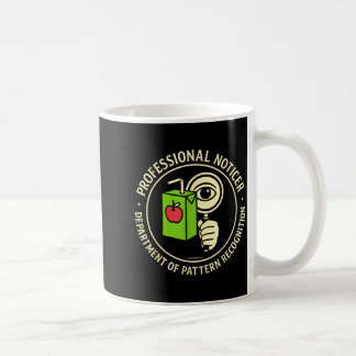 Retro Professional Noticer Department Of Pattern R Coffee Mug