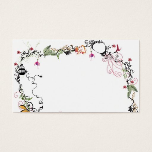 Customizable Retro Profile Card Business Card Templates