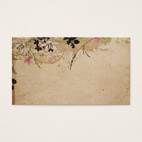 Retro Profile Card Business Card Templates