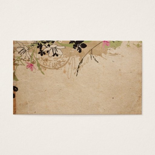 Customizable Retro Profile Card Business Card Templates