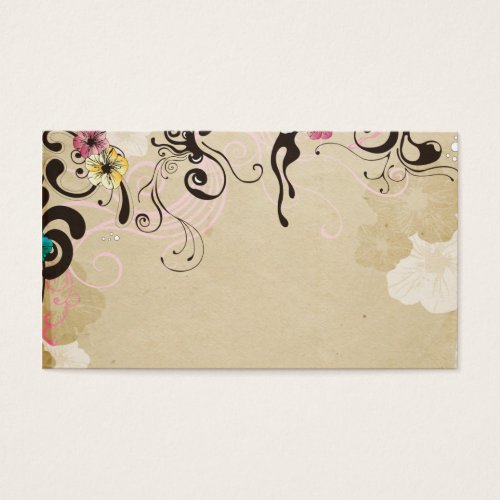 Retro Profile Card Business Card Template