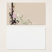 Retro Profile Card (Front & Back)