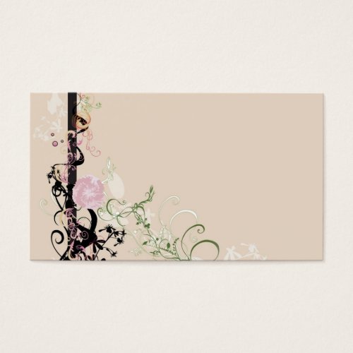 Retro Profile Card Business Card
