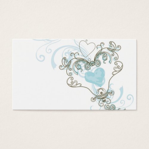 Retro Profile Card Business Card