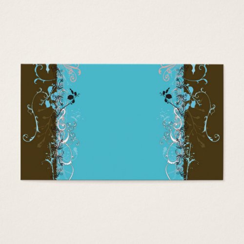 Retro Profile Card Business Cards