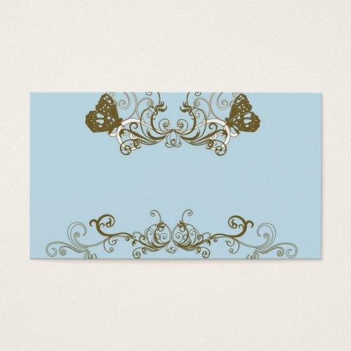 Retro Profile Card Business Card Template