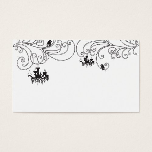 Retro Profile Card Business Card