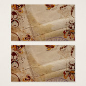 Retro Profile Card (Front & Back)
