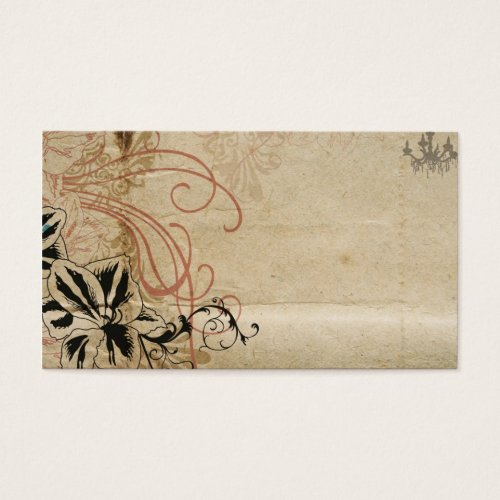 Retro Profile Card Business Card Template