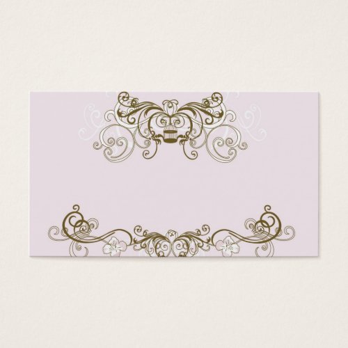 Retro Profile Card Business Card