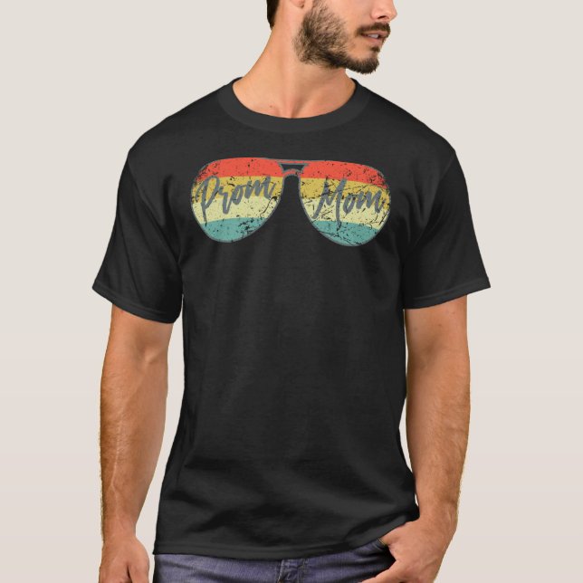 Retro Prom Squad Moms Matching Prom Mom Dance Chap T-Shirt (Front)