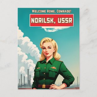 Retro Propaganda Style Soviet USSR Communism Humor