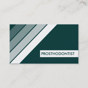 retro PROSTHODONTIST Business Card