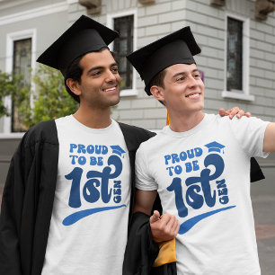 Retro Proud to be First Gen Graduate T-Shirt