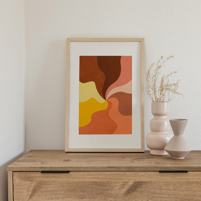 Retro psychedelic Groovy Colorful poster (Creator Uploaded)