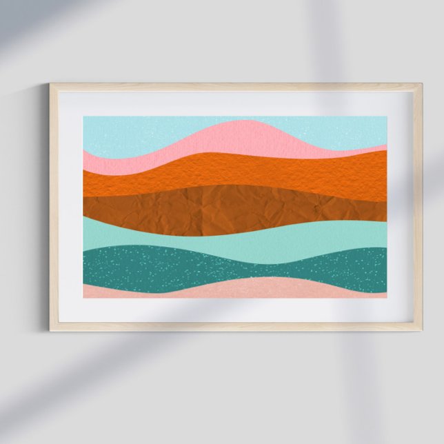 Retro psychedelic Groovy Colorful poster (Creator Uploaded)