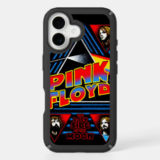 Retro Psychedelic Rock Inspired Abstract Guitar iPhone 16 Case