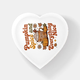 Retro Pumpkin Spice Everything Nice Classic T-Shir Paperweight