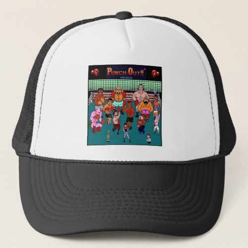 Retro Punch Out Truckers Hat