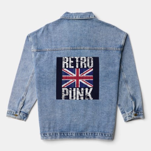 Retro Punk Denim Jacket