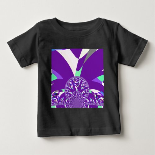 Retro purple baby T_Shirt