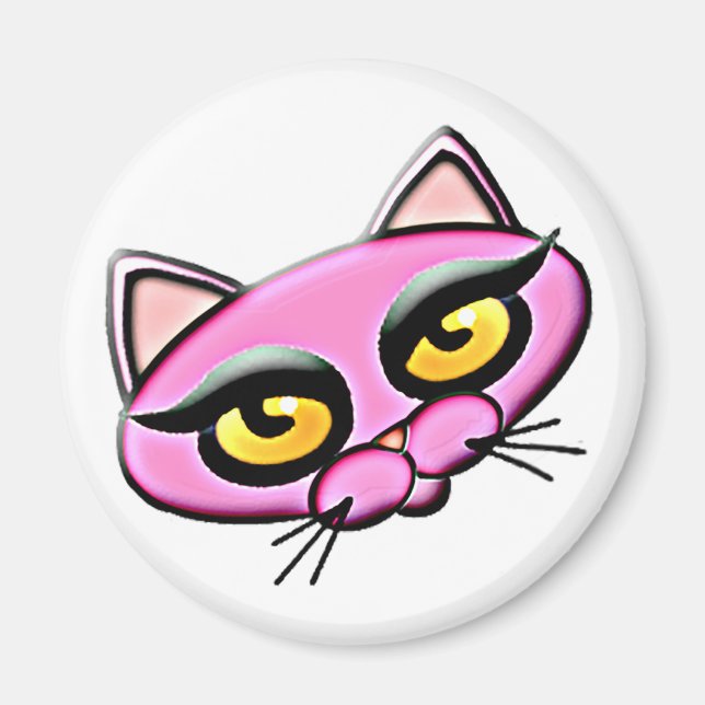 Retro Qat Magnet (Front)