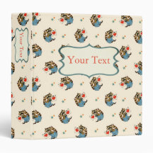 Retro Raccoon Valentine with a Love Letter