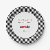 Retro Race Car Theme Birthday