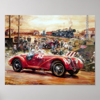 Vintage Car Posters, Vintage Car Prints & Vintage Car Wall Art