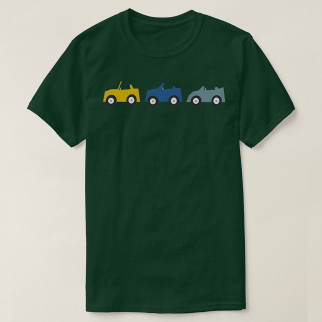 Retro racing cars T-Shirt (Design Front)