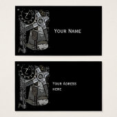 Retro Racing Oldtimer Details Graphic Design (Front & Back)