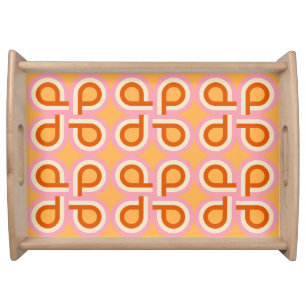 Retro Radiance Serving Tray