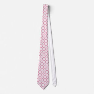 Retro Radiance Tie, Pink Neck Tie