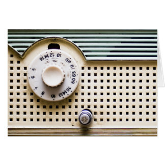 Retro radio cards