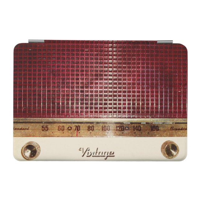 Retro radio iPad mini cover (Horizontal)