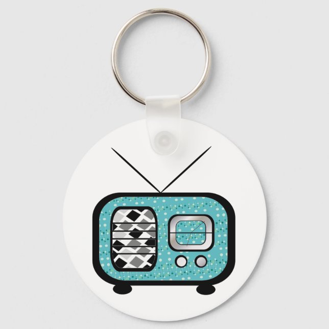 Retro Radio Keychain (Front)