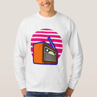 Retro Radio T-Shirt | Vintage Classic Music Graphi